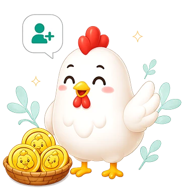 Gift Chick inviting creators